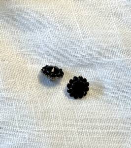 Bilde av Blingknapp sort 14 mm