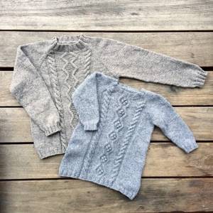 Bilde av Snoningsweater og snoningskjole (dansk)